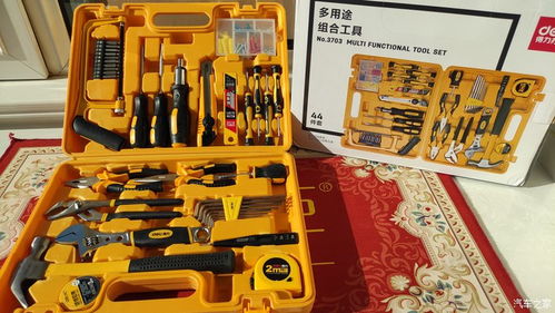 文具大佬的工具产品,评测得力车家两用组合工具套装